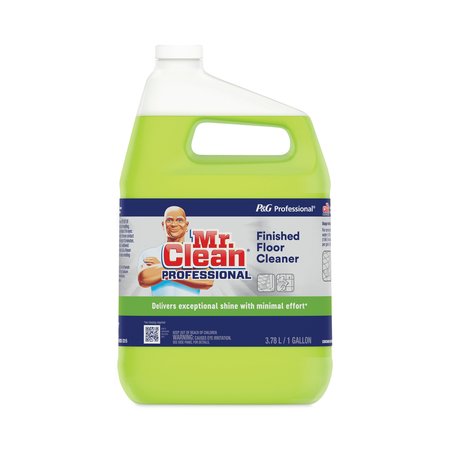 MR. CLEAN Finished Floor Cleaner, Lemon Scent, One Gallon Bottle, PK3 2621